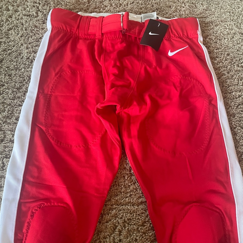 NWT Nike Men's Size XL Red Football Pants